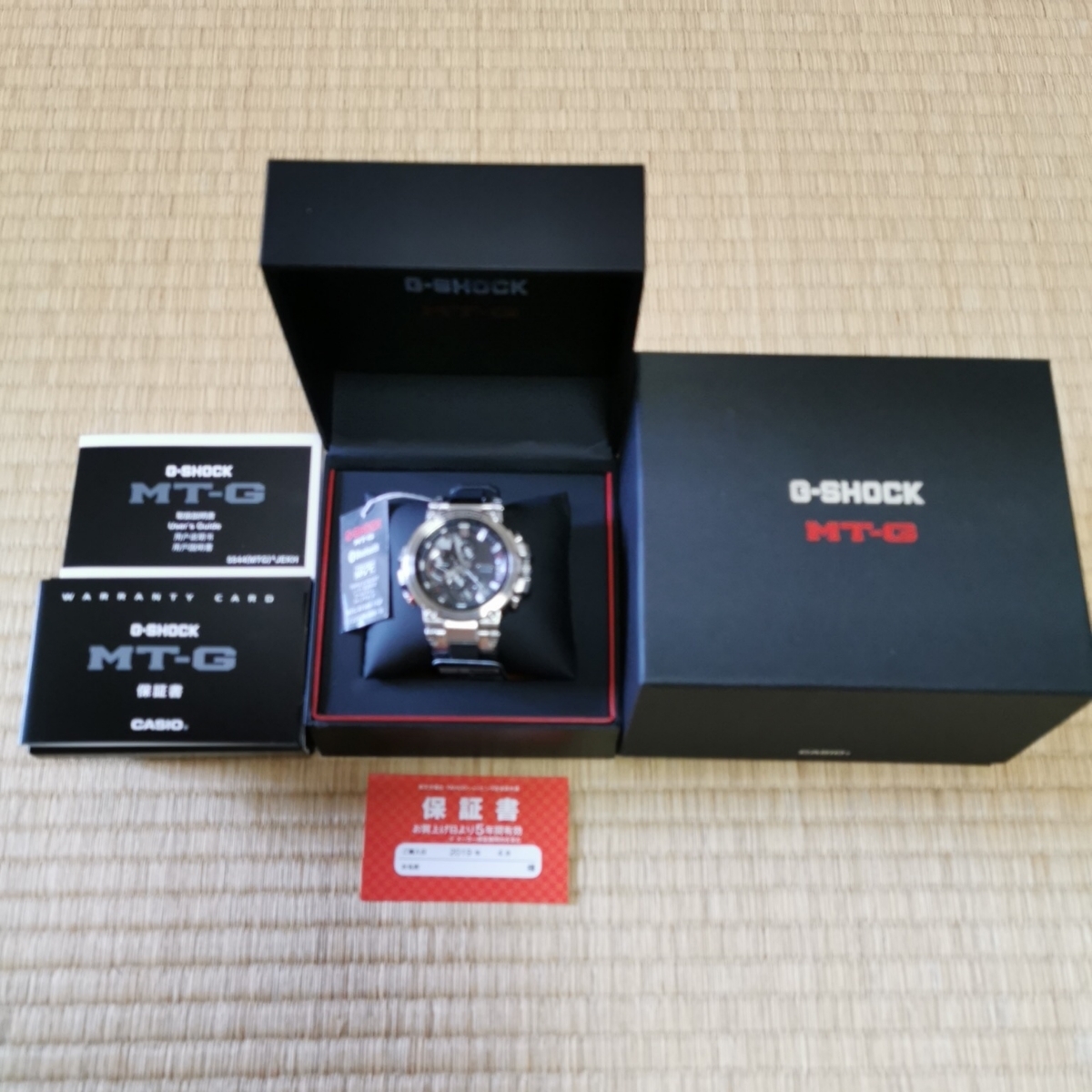 G-SHOCK CASIO MTG-B1000-1AJF MT-G Bluetooth Tough カシオ Watch 