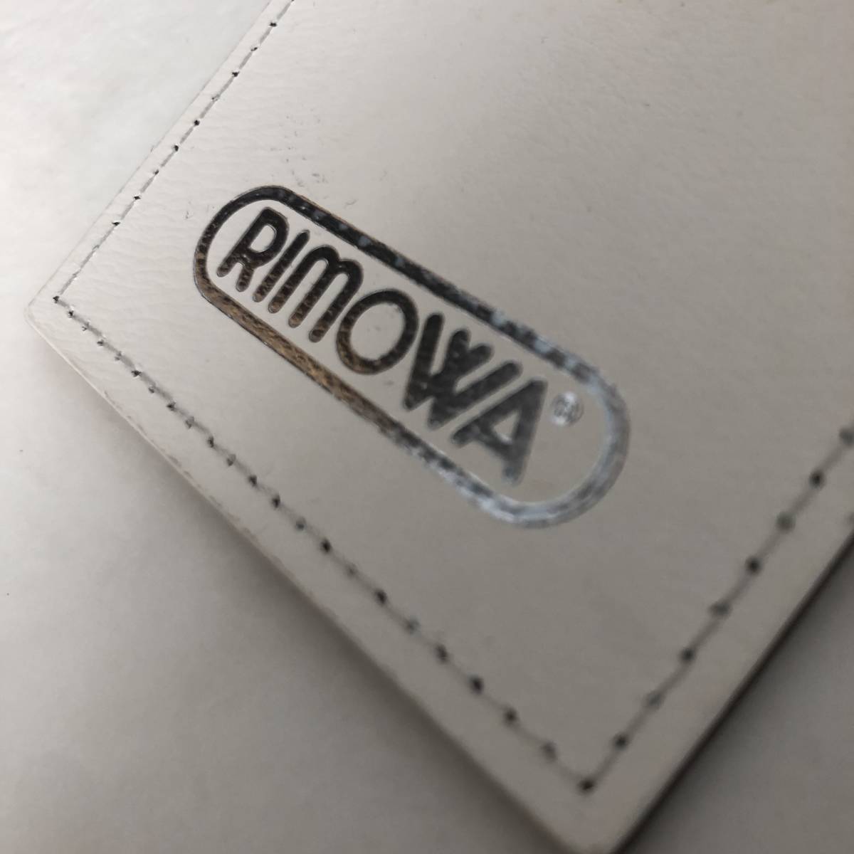 【値下交渉あり】RIMOWA×UNITED ARROWS リモワ×ユナイテッドアローズ ネームタグ タグ ホワイト 白 限定 未使用 希少