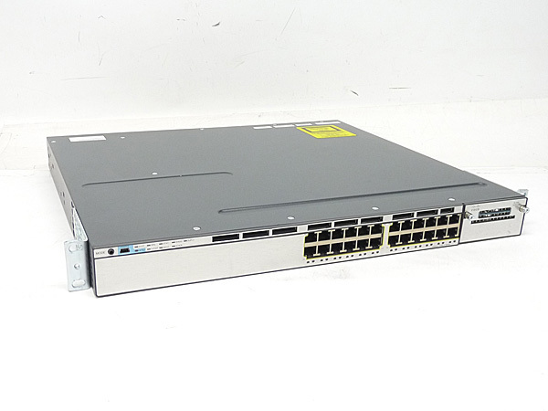 ＃Cisco/シスコ Catalyst 3750Xシリーズスイッチ WS-C3750X-24T-L ①