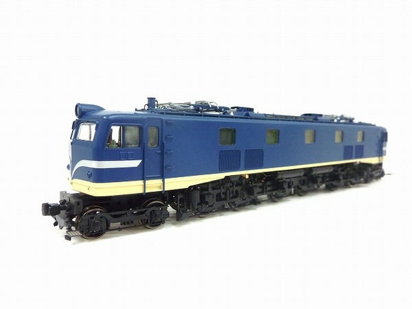 美品 中古 トラムウェイ 国鉄 EF58 (小窓) ブルトレ色 (下回り黒) 鉄道