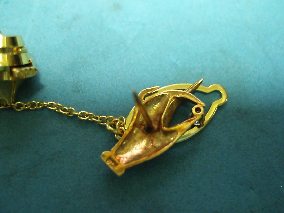 ダイヤモンド ネクタイピン/タイタック K18 1.7g K18 タイタック