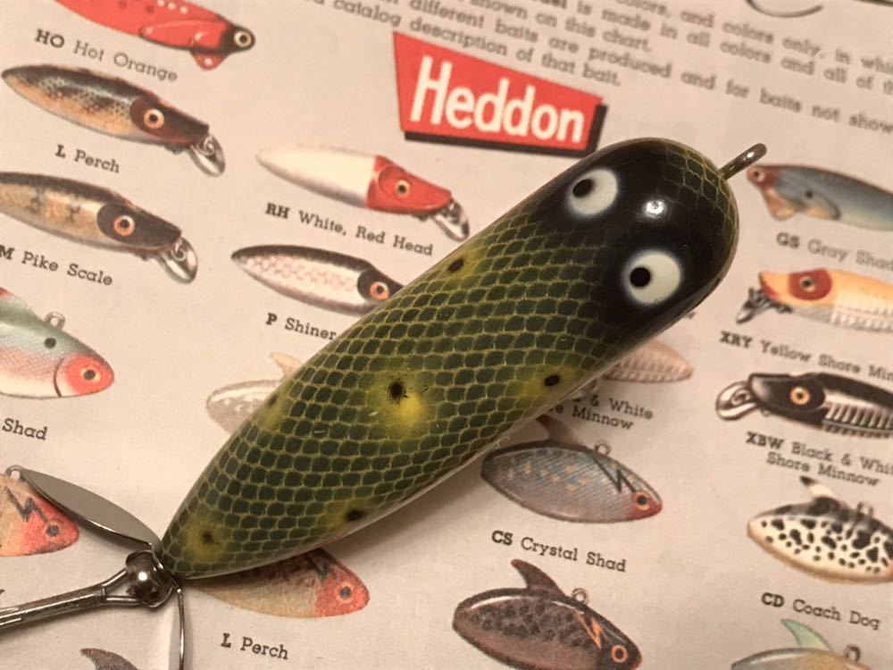 リペイントold heddon magnum torpedo J オールドヘドンマグナム