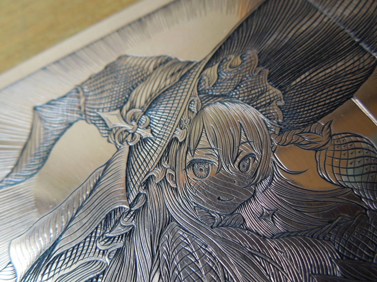 月3回出品1円～】細密銅版画＋原版セット イラスト Copperplate
