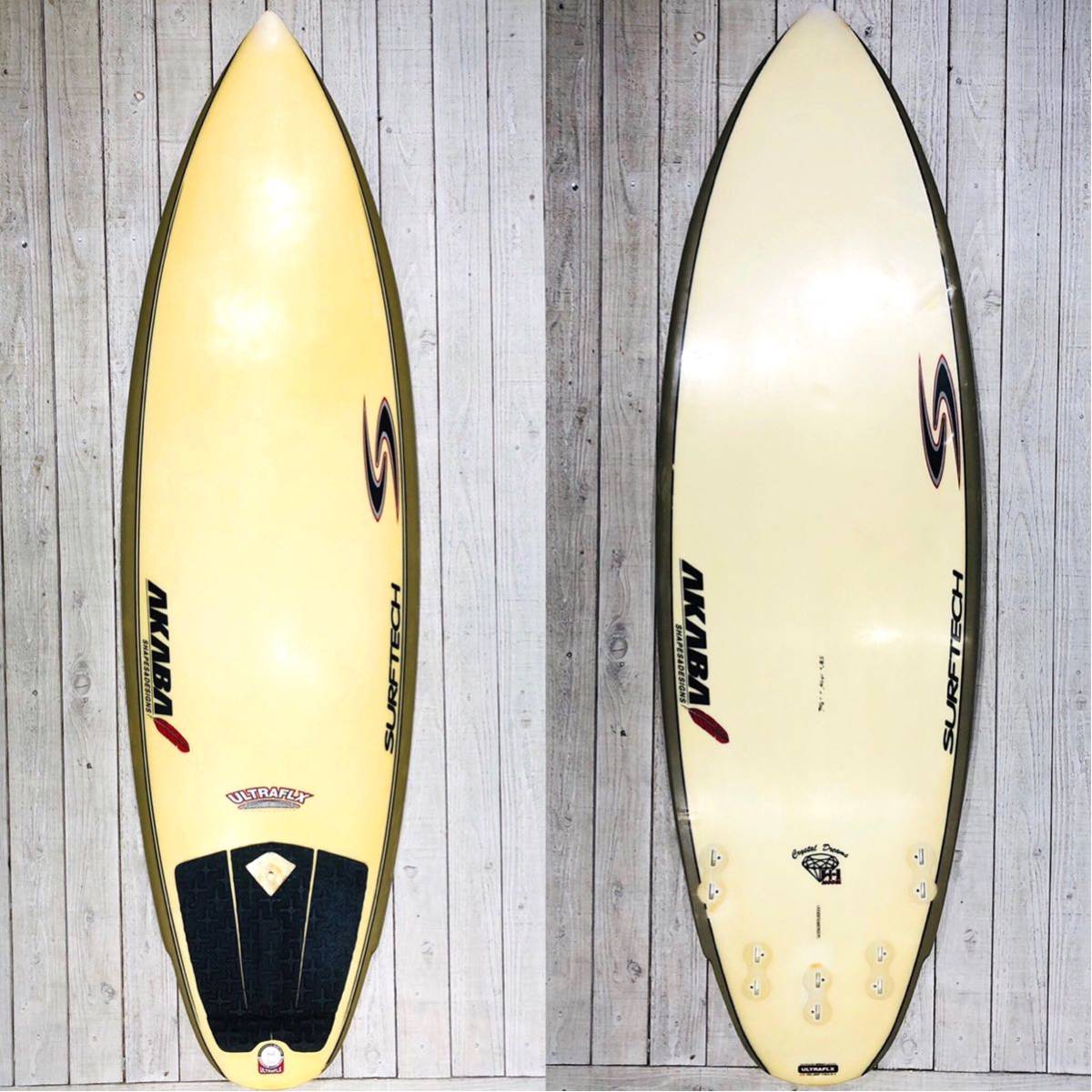 サーフボード ショートボード AKABA SURFTECH ULTRAFLX Crystal dream