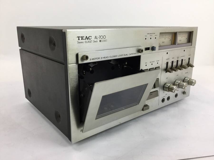 ◆ TEAC ティアック AL-700 エルカセットデッキ テープデッキ 現状品 中古 220109B2093 ティアック TEAC AL-700 ＡＬ-７００ 公式通販 エルカセットデッキ◇委託品TB