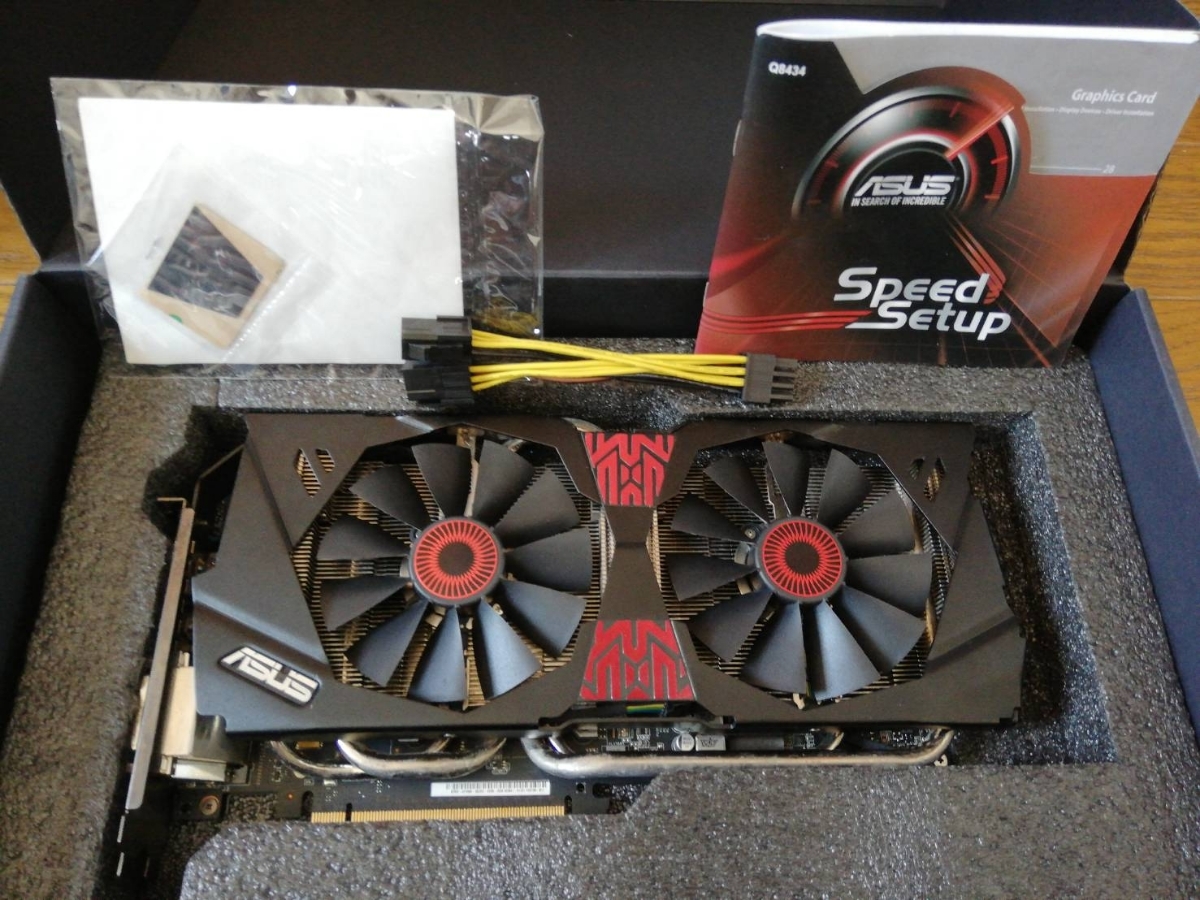 動作確認済】グラフィックボード ASUS STRIX-GTX980-DC2OC-4GD5NVIDIA 