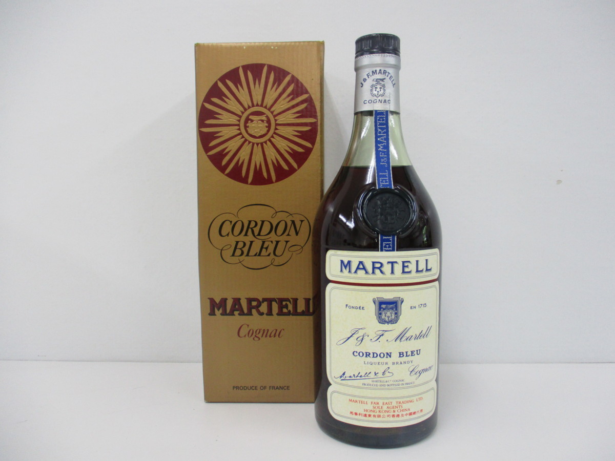 K815☆古酒☆1000円～☆未開栓☆箱付☆MARTELL CORDON BLEUマーテル