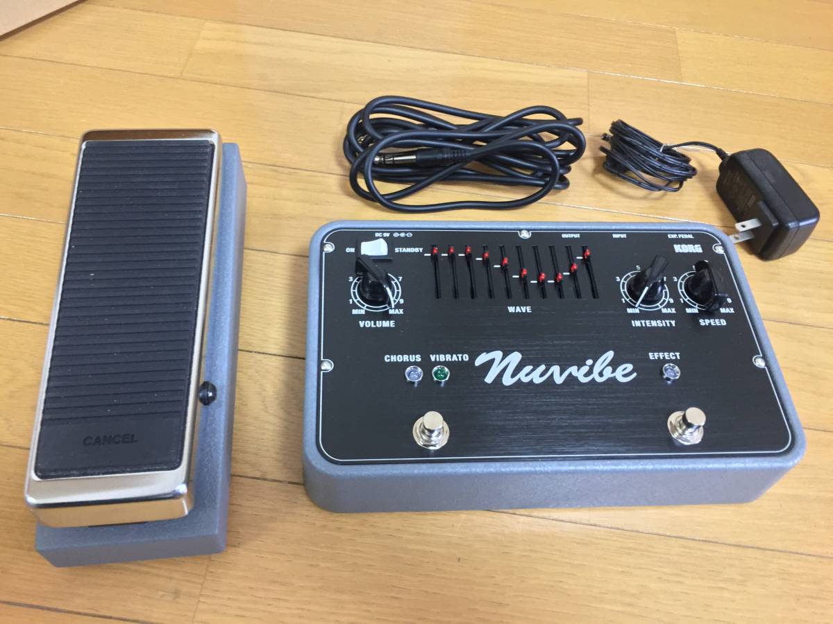 Nuvibe KORG コルグ Chorus Vibrato エフェクター 【KORG nuvibe