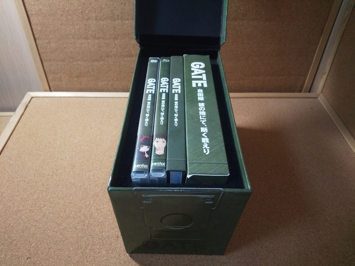 新品BD+DVD★GATE ゲート 自衛隊 彼の地にて、斯く戦えり 全24話+特典 コレクターズ・エディション 北米版[PS3，4再生可] 送料無料！