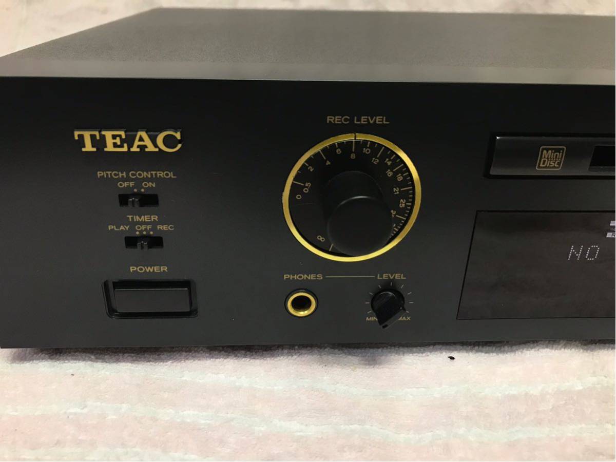 長野発！TEAC ティアック MD-5MKⅡ MDデッキ ジャンク品 現状品