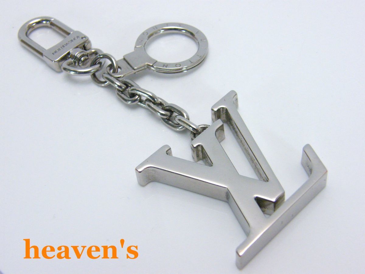 LOUIS M65071 イニシャル ルイヴィトン シルバー ポルト ポルトクレ LV 