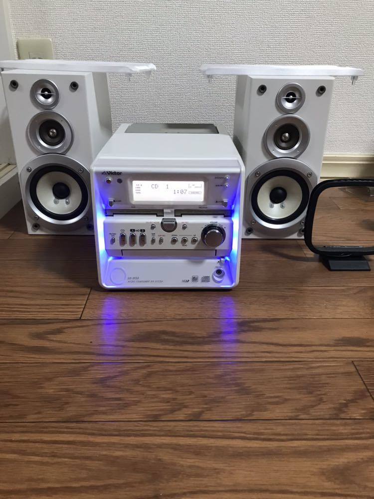 希少モデル・完動】ハローキティ Victor MDコンポ KT-UXQ1 ビクターmd