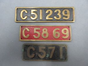 機関車 SL プレートのYahoo!オークション(旧ヤフオク!)の相場・価格を