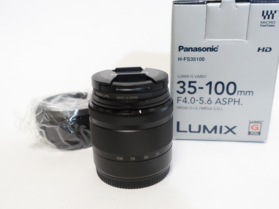 LUMIX G VARIO 35-100mm / F4.0-5.6 ASPH. / MEGA O.I.S. 中古美品