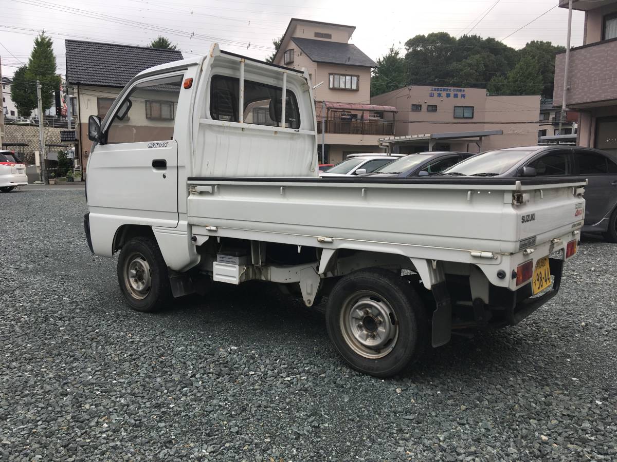 値下げ】スズキ キャリイ 平成元年式 【4wd，5mt，スーパー 