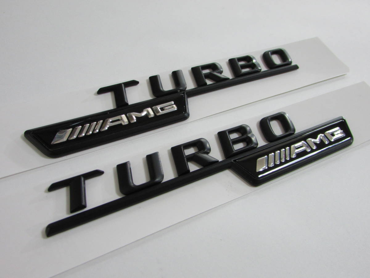 TURBO turbo エンブレム（対応車種メーカーメルセデス・ベンツ）の通販 