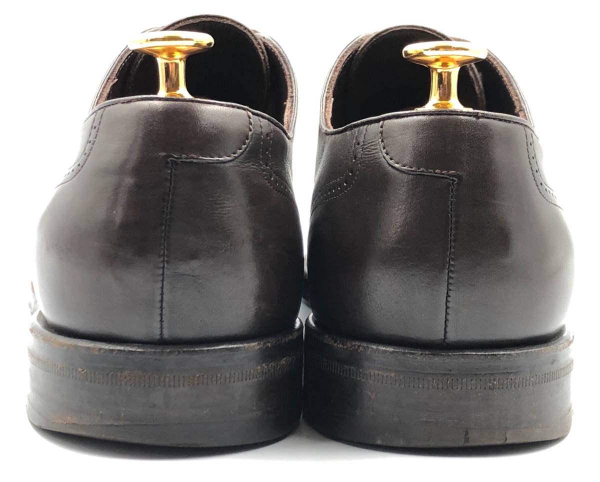即決 GIORGIO ARMANI ジョルジオアルマーニ 25cm 40 メンズ レザー