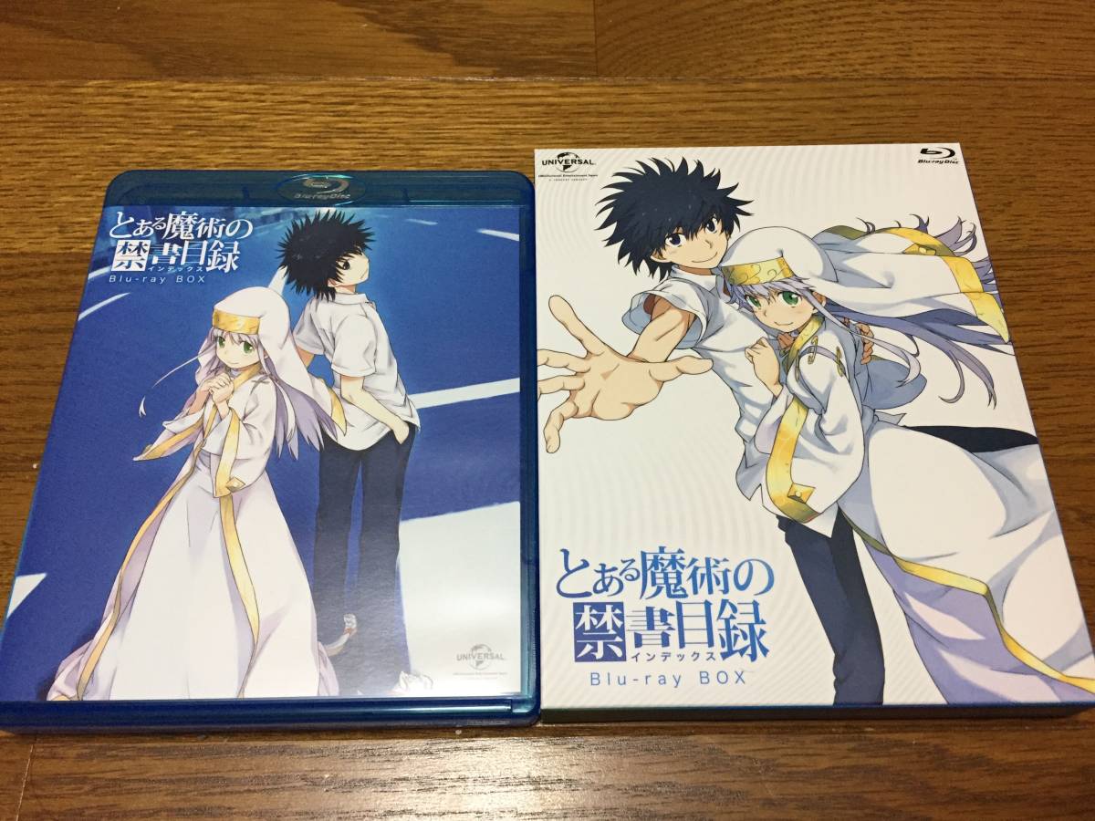 とある魔術の禁書目録 インデックス 上条当麻 御坂美琴 blu-ray box bdbox