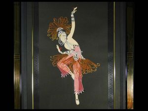 エルテ シルクスクリーンのYahoo!オークション(旧ヤフオク!)の相場