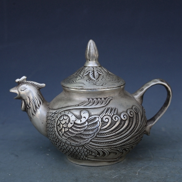 ◇ 本錫製 茶器・酒器 6点まとめて ☆乾茂號造 茶托4客 ☆茶壷 錫半