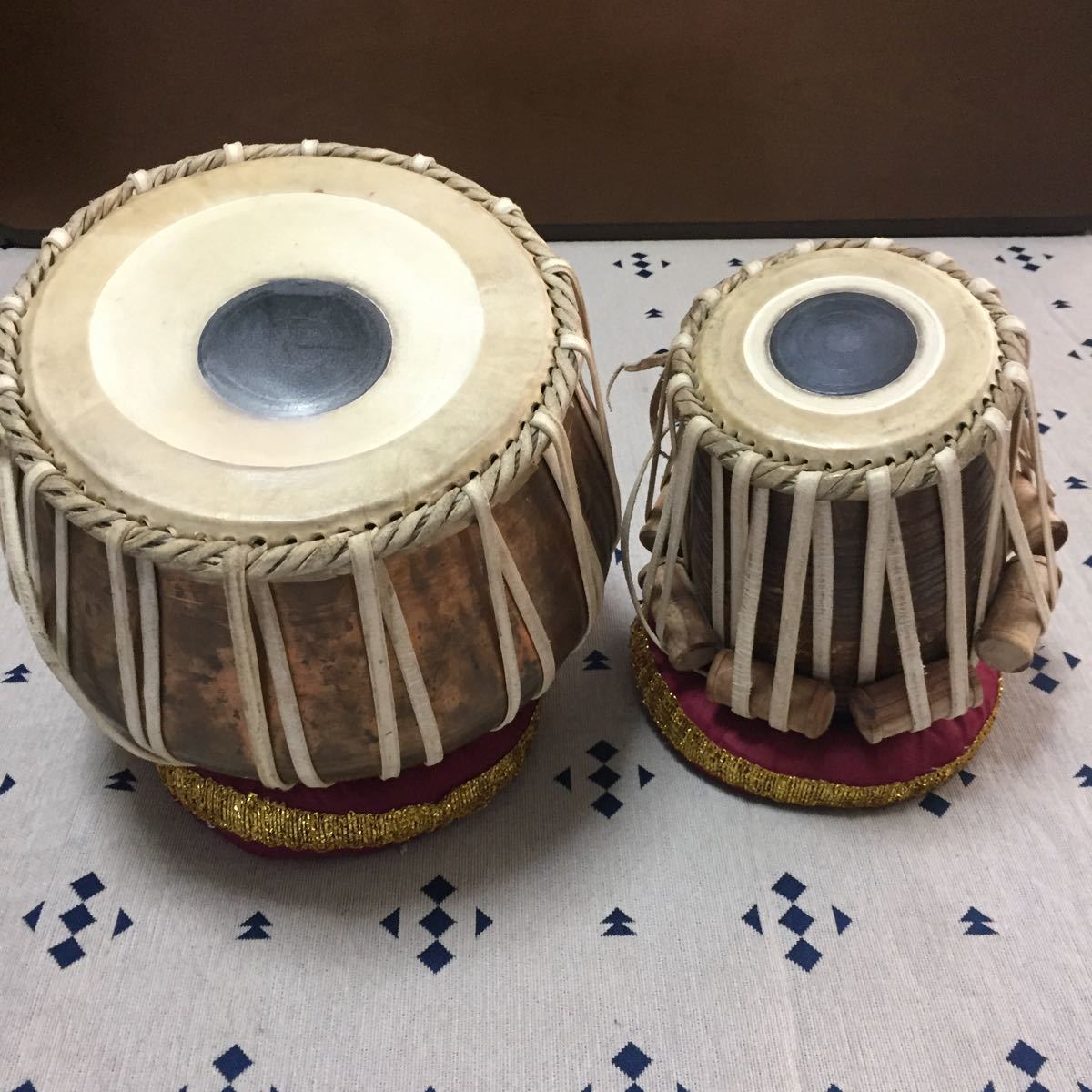 インド楽器 タブラ Tabla 打楽器セット 伝統楽器 タブラ インド民族