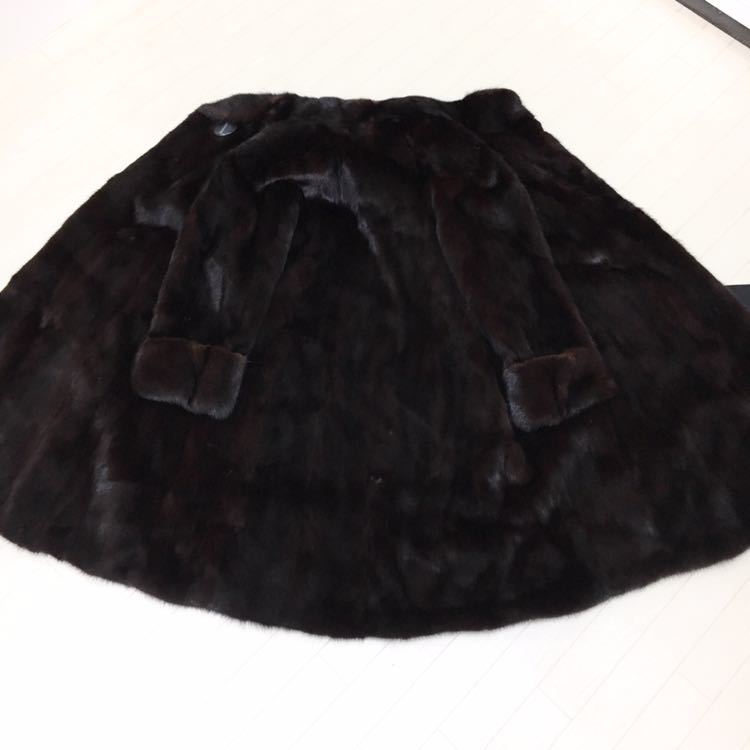 ミンク毛皮コート A-33 EMBA エンバ コート ロングコート 約101