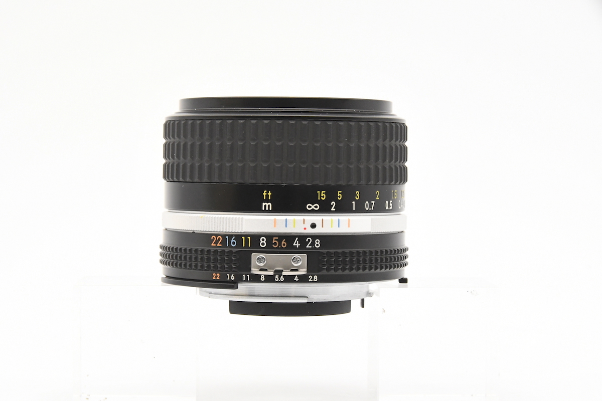 □ Nikon ニコン AI-S NIKKOR 28mm F2.8 Fマウント MF交換レンズ 広角 単