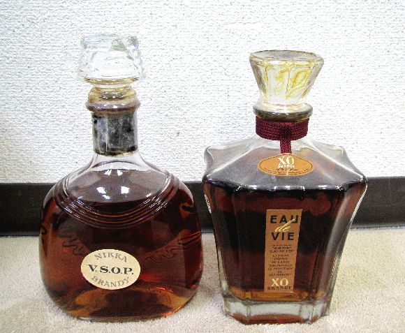 ★お酒 まとめ★ウイスキー ブランデー 9本★NAPOLEON ナポレオン MAXIM EMPEREUR NIKKA ニッカ V.S.O.P XO SUNTORY OLD 古酒 未開栓