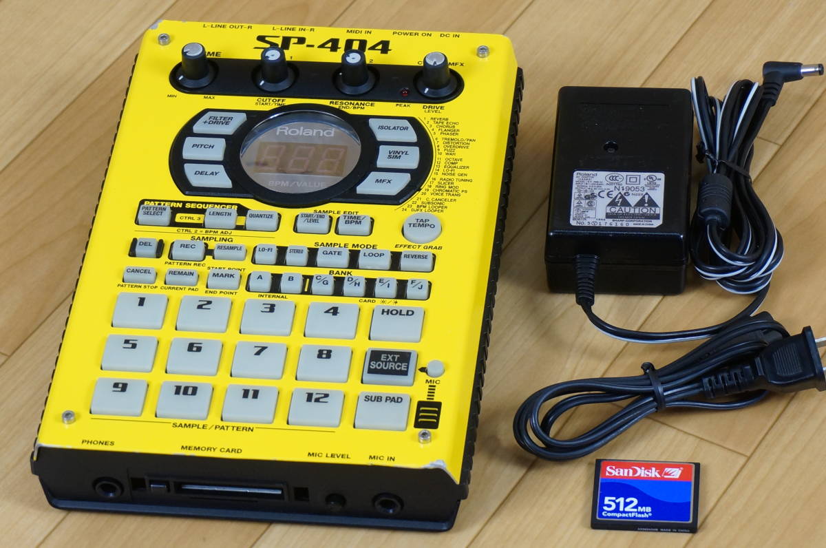 SP-404sx イエロー Roland SP-404MK2-Y Yellow Limited Edition - 200