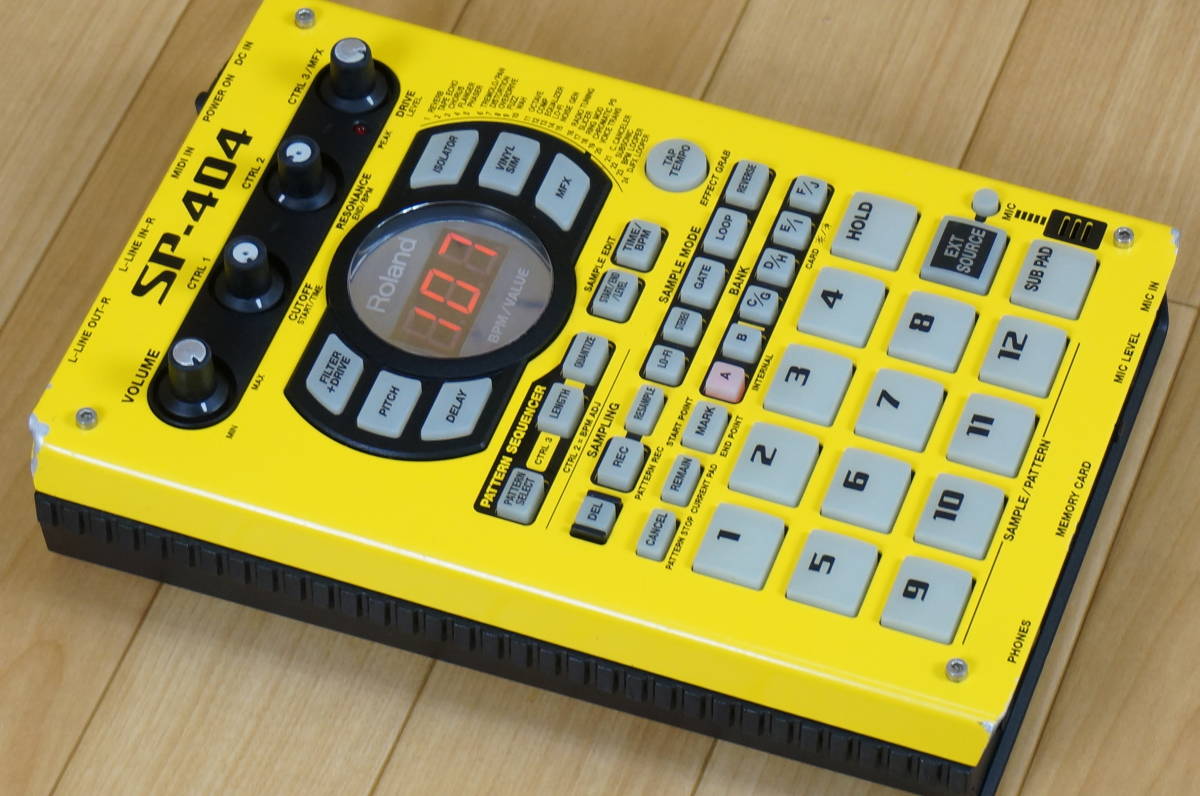 希少なカラー】Roland☆ローランド☆サンプラーの名機☆SP-404