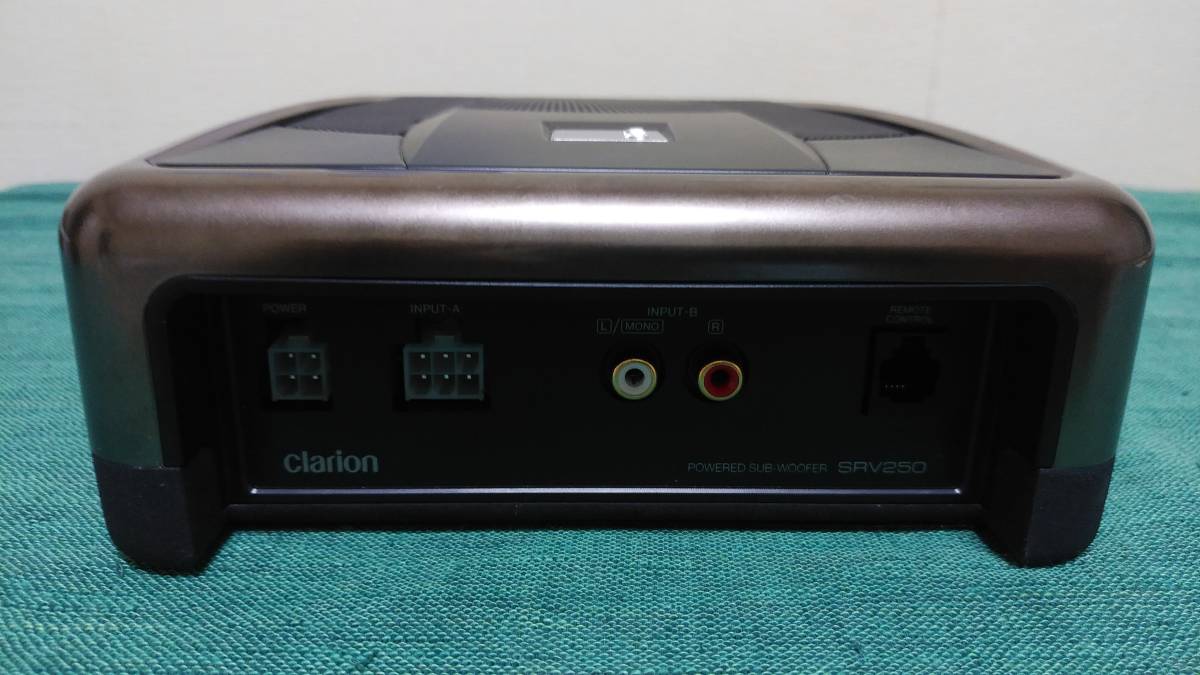 clarion SRV250 パワードサブウーファー 【公式通販】