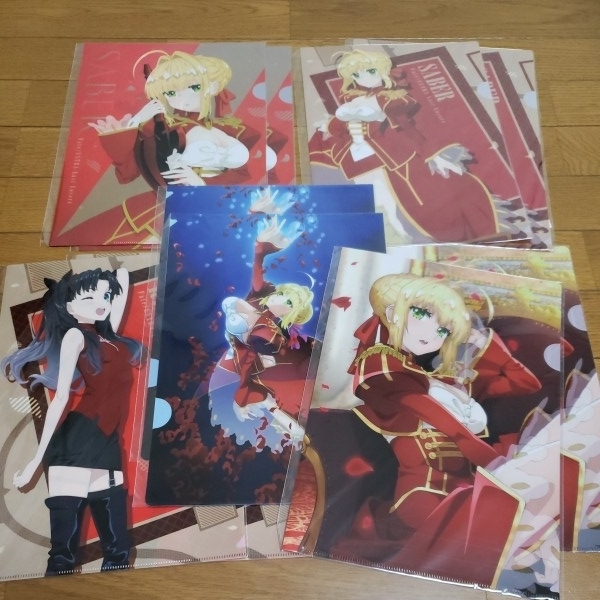 Fate/EXTRA Last Encore オリジナルクリアファイル　全5種　合計10枚_1