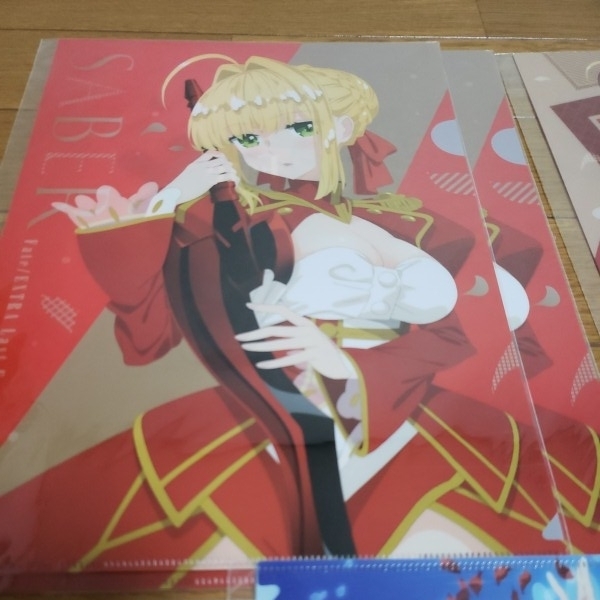 Fate/EXTRA Last Encore オリジナルクリアファイル　全5種　合計10枚_2