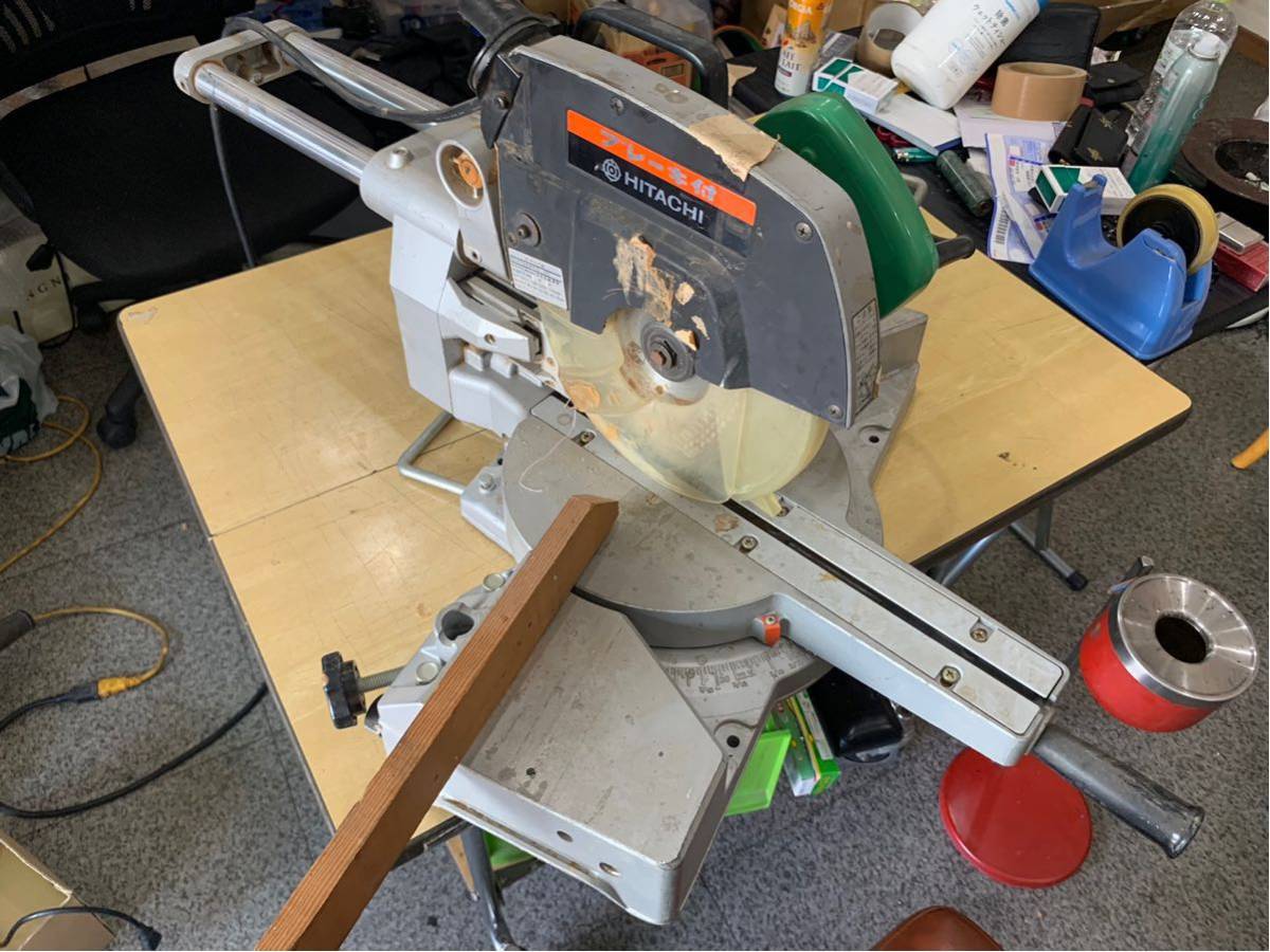 HITACHI 日立 216mm C8FB 卓上スライド丸のこ 丸のこ 日立工機 丸