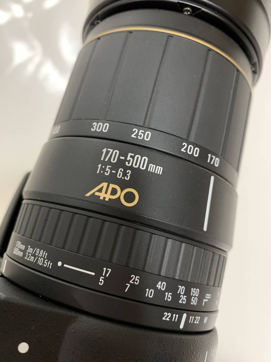 美品 Sigma APO 170-500m F5-6.3 Sony #9448 美品 Sigma APO 170-500m