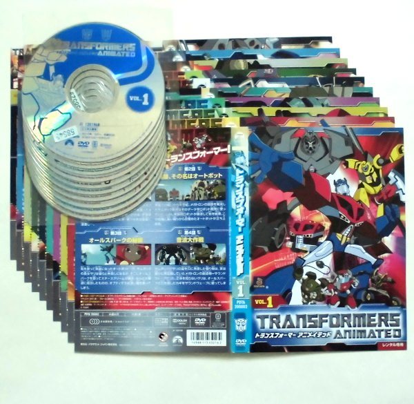 DVD トランスフォーマー アニメイテッド DVD 全巻セット 1巻〜10巻 全10巻