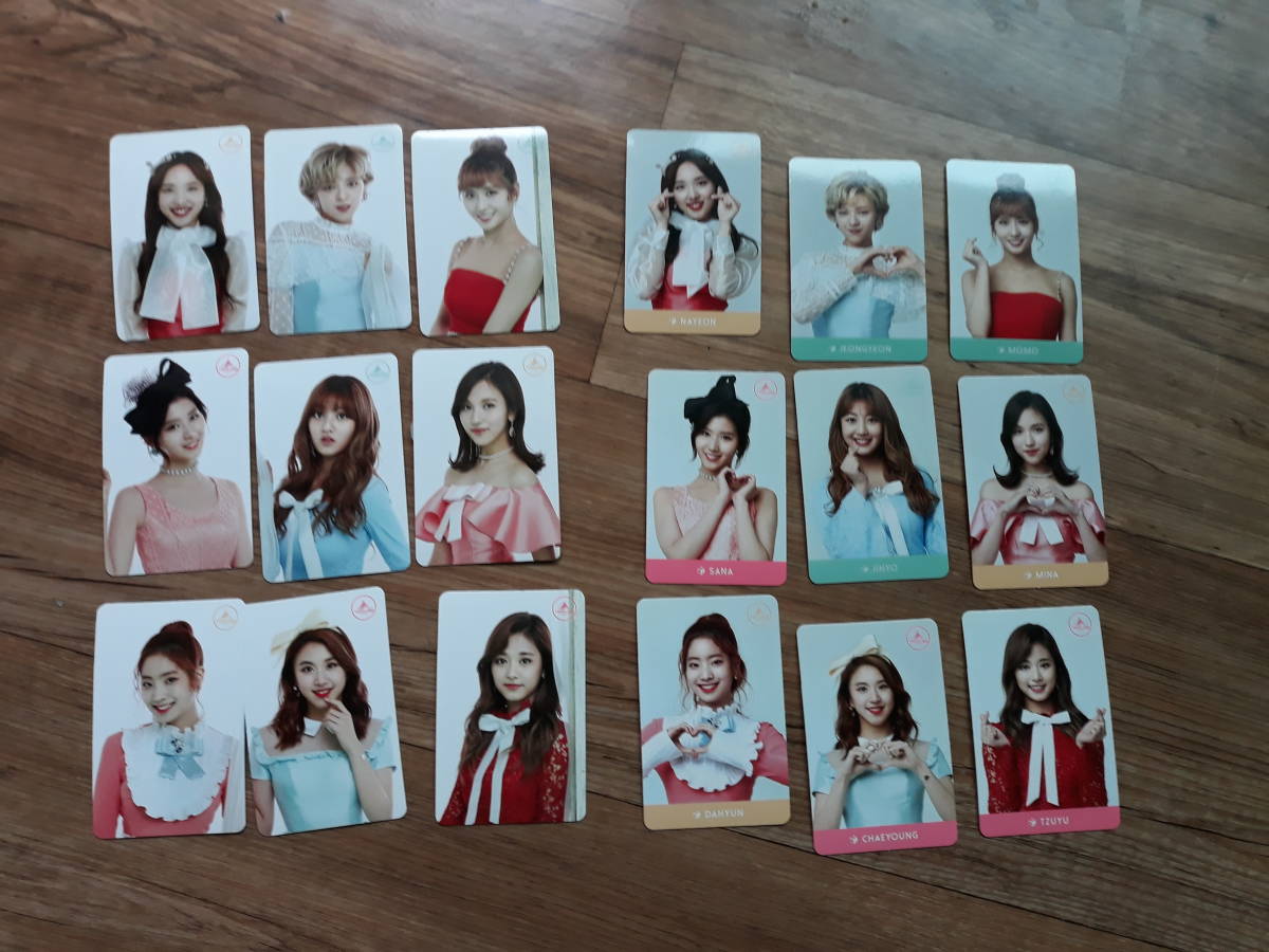 韓国　TWICE　公式トレカセット　1stコンサート