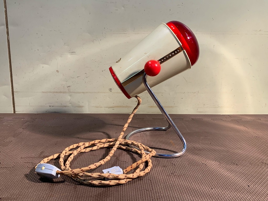 昭和レトロ　美顔器　希少品 懐かしの電化製品 ナショナルビオライト 昭和レトロ National ナショナル 赤外線 ビオライト 健康器具 美容