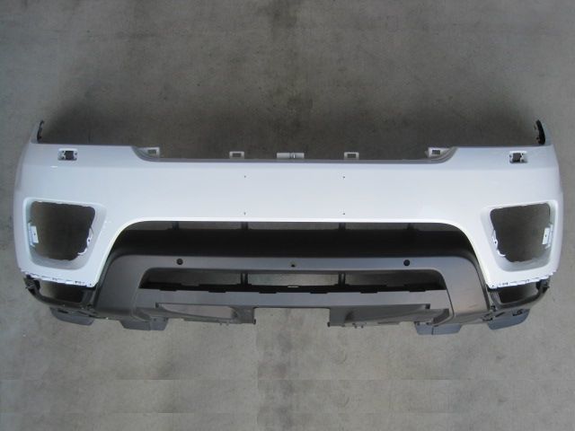 大物◆ランドローバー 純正 レンジローバースポーツ L494 フロントバンパー ホワイト？ パール？ DK62-17F775-A◆Ξ4068P C-127A
