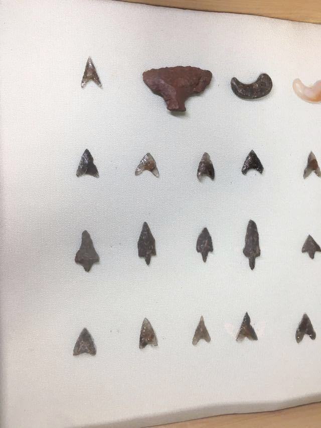 勾玉 石鏃 矢じり 長野県下伊那郡出土 古美術収集家所蔵品_5