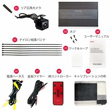 ATOTO AC-SC3601 AC-SC3601シングルカメラベースのサラウンドビュー 