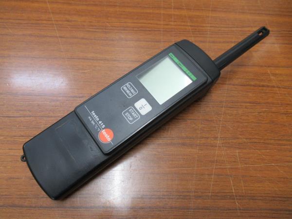 現状品 testo テストー 温度 風速計 SA-415 L296 動作可(環境測定器)｜売買されたオークション情報、yahooの商品情報を ...