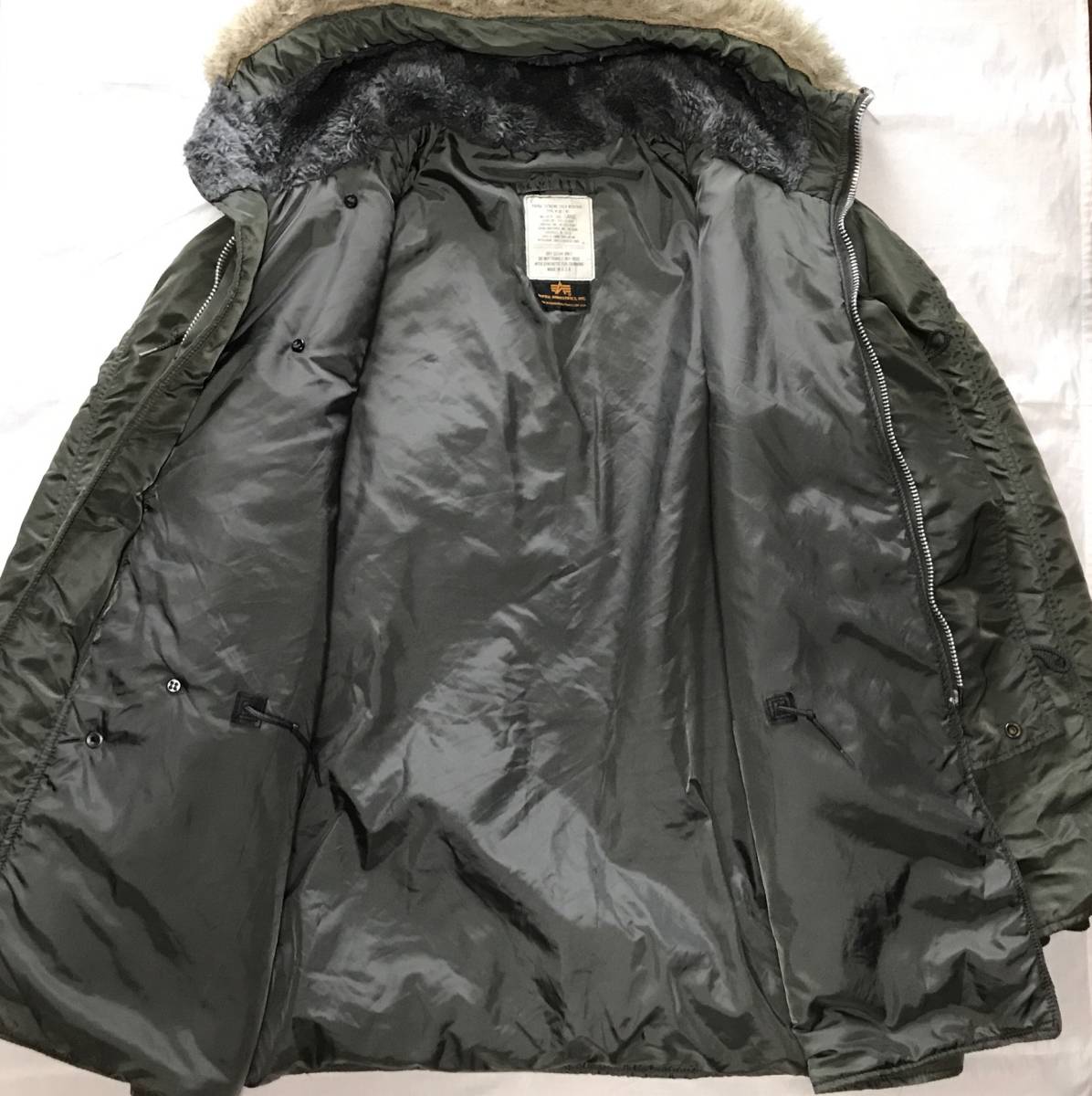 N-3B ALPHA USA Industries 90s USA製 aeugo 90年代 1990