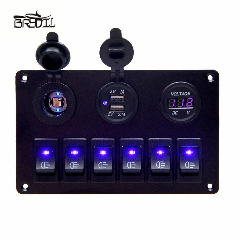 お買い得，限定セール BlueFire アップグレード版 DC 12V/24V マリン ボート キャラバン LED回路 防水スイッチパネル 5pin On/Offスイッチ(電装品)｜売買されたオークション情報、yahooの商品情報をアーカイブ公開 - オーク 電装品
