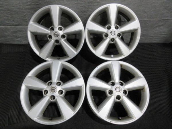 5747 日産純正 デュアリス純正アルミ 17×6.5J＋40 5H/114.3 4本