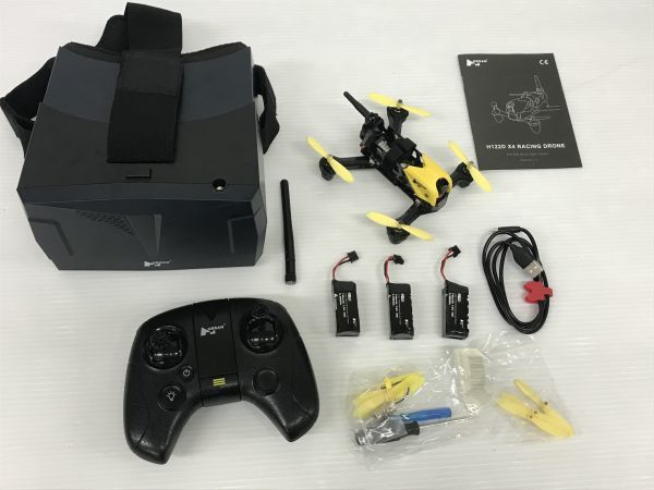 M10-944-1023-069【中古/美品】Hubsan H122D X4 STORM レーシングドローン バッテリー×3個_5