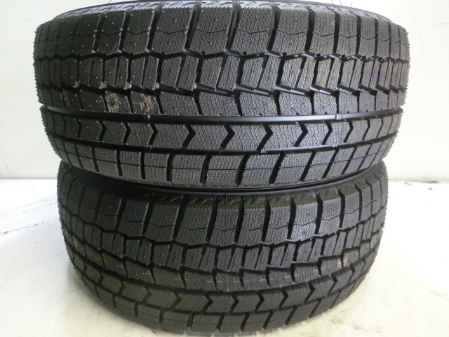 R-438 未使用スタッドレスタイヤ ダンロップ WINTER MAXX WM02 205/55R16 91Q (2本)