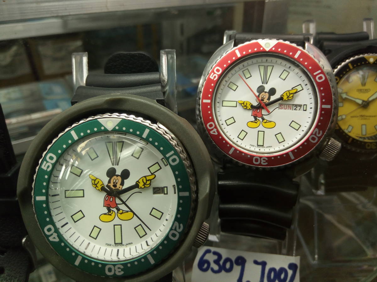 721) 極レア美品 ☆ セイコー ミッキーマウス 手巻き ☆ 70年代製