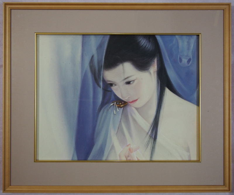 陳淑芬 美品 美少女 画集 台湾 香港 自選 平凡 共作 細密画 イラスト