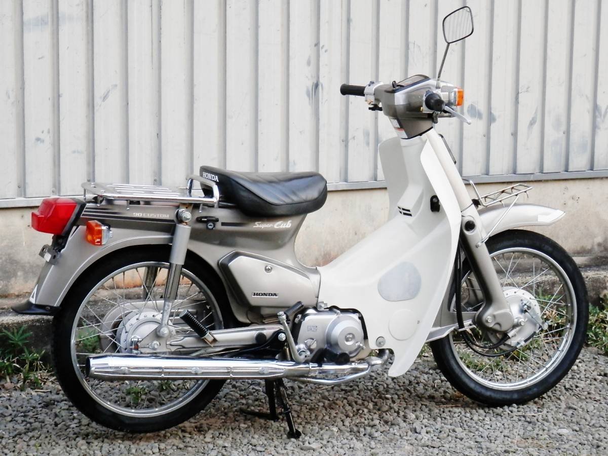 希少のビックドラム ホンダ スーパーカブ カスタム90 HA02 低走行7714㎞